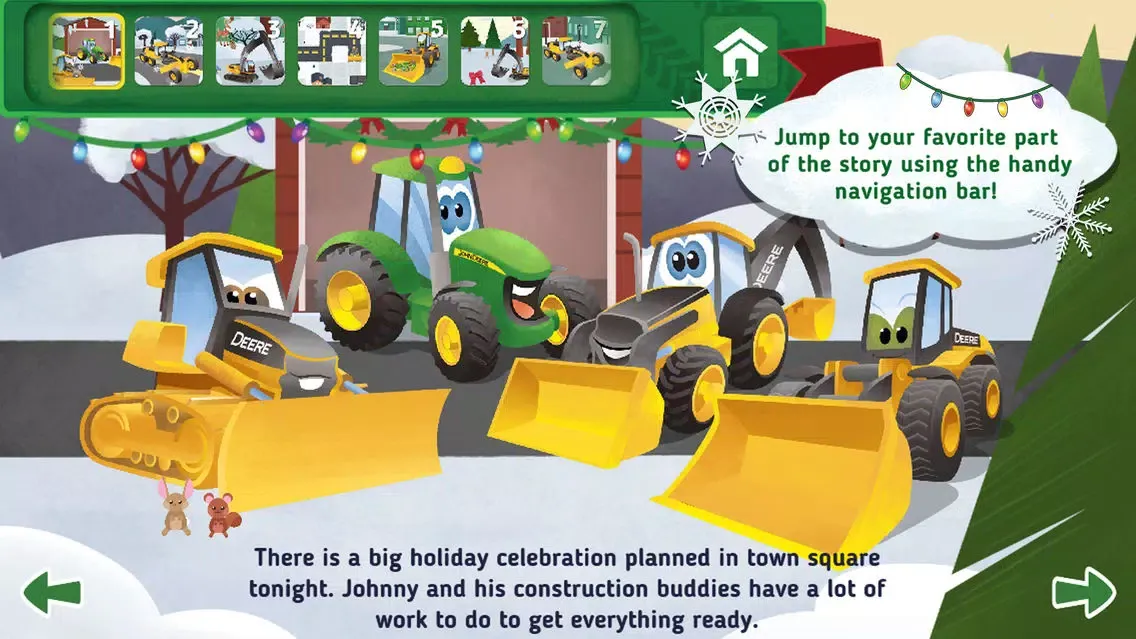 Screenshot di Johnny Tractor and Friends: Snow Day