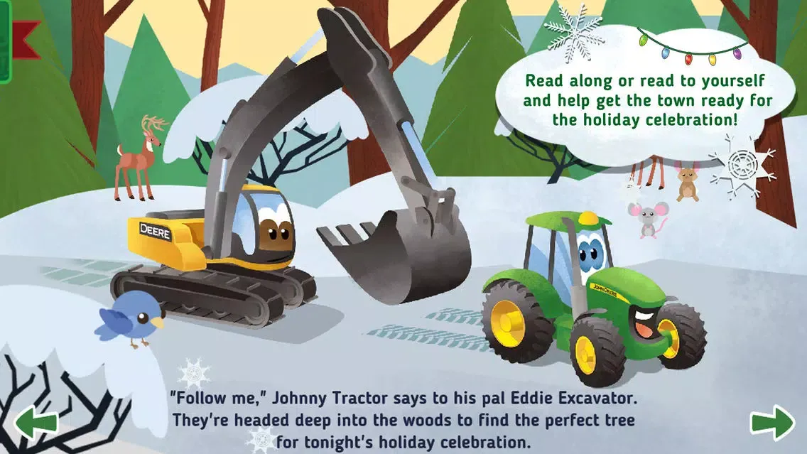Screenshot di Johnny Tractor and Friends: Snow Day