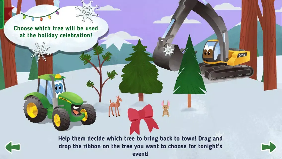 Screenshot di Johnny Tractor and Friends: Snow Day