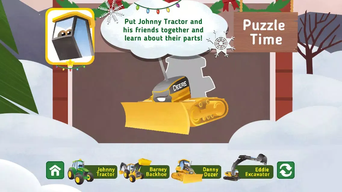Screenshot di Johnny Tractor and Friends: Snow Day