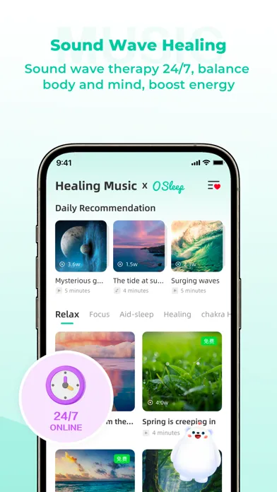 Tangkapan skrin SlowVers: Healing Consultation