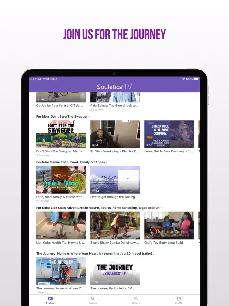 صور Souletics® TV iPad 