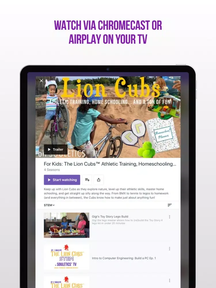 صور Souletics® TV iPad 