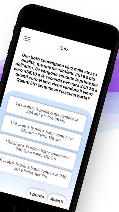 تصاویر Quiz Matematica TOLC