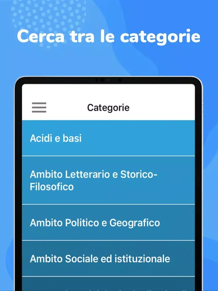 Tangkapan skrin Quiz Medicina 2020 iPad 
