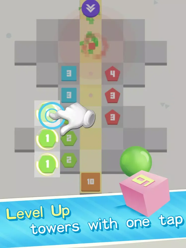 Tower Blockade - Simple TD, Challenge With Friends iPad  Ekran Görüntüleri
