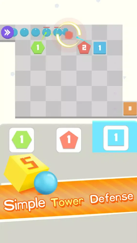 Tower Blockade - Simple TD, Challenge With Friends Ekran Görüntüleri