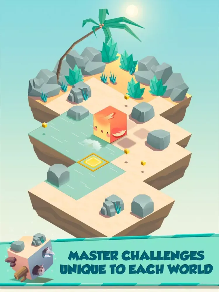 Switch Sides - Cube Adventure iPad  スクリーンショット