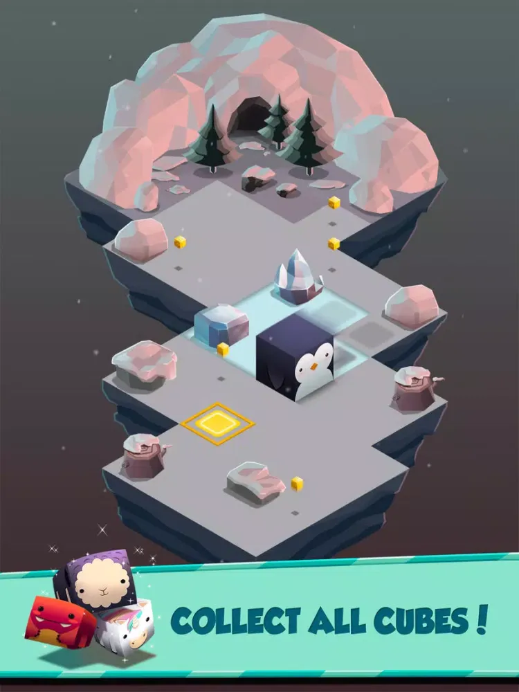 Switch Sides - Cube Adventure iPad  スクリーンショット