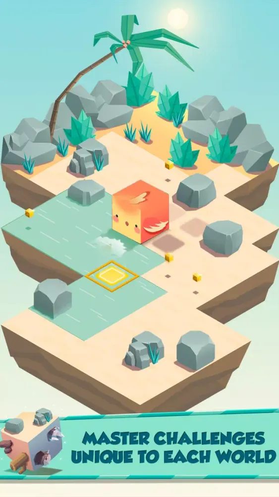 Switch Sides - Cube Adventure スクリーンショット