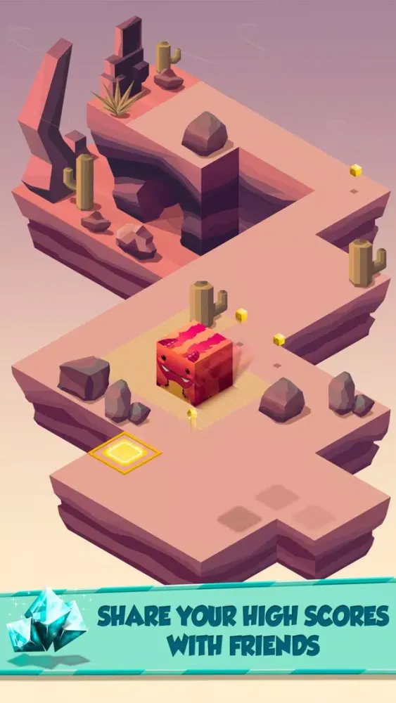 Switch Sides - Cube Adventure スクリーンショット