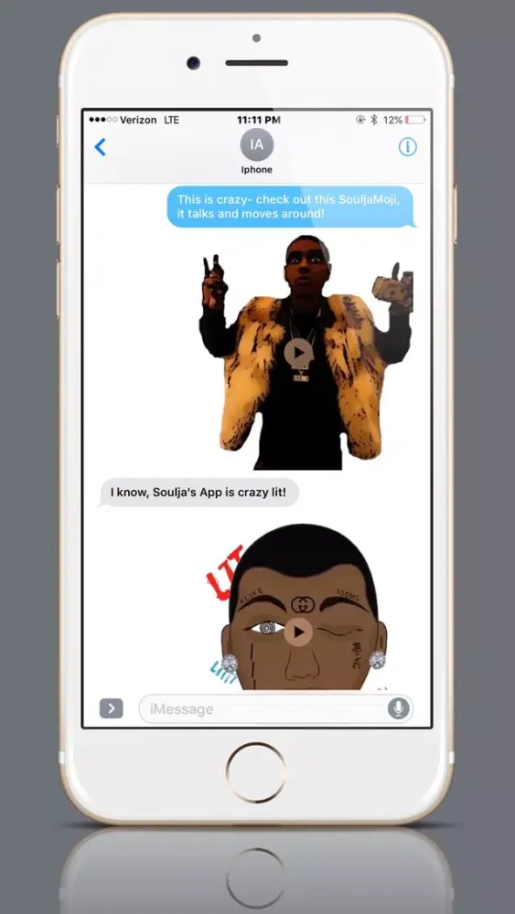 Screenshot di SouljaMoji