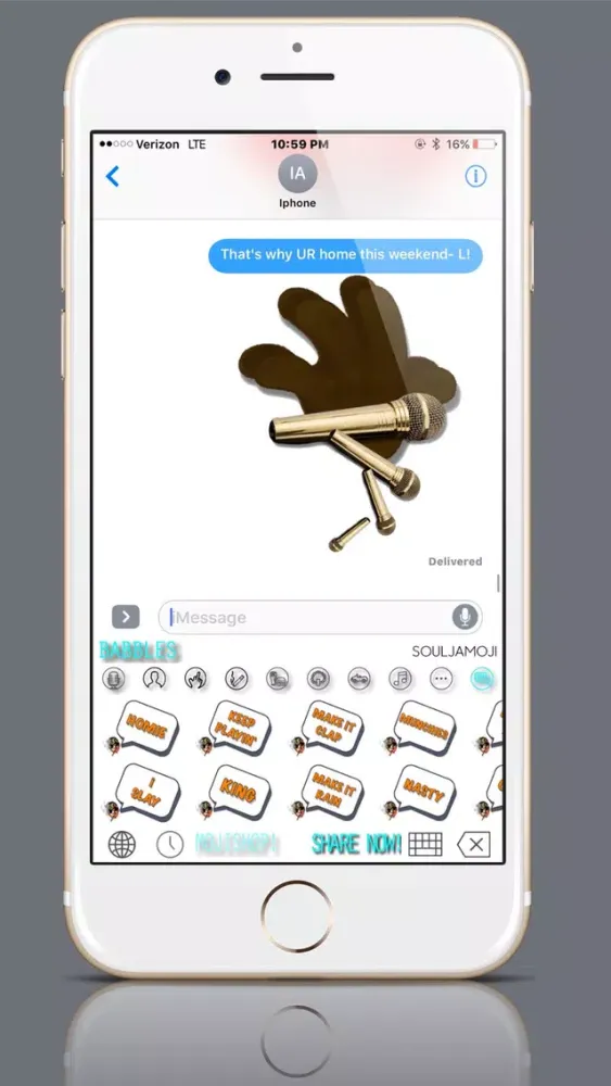 Screenshot di SouljaMoji