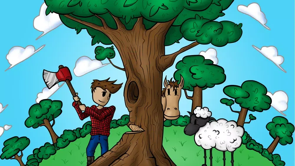 Tap Tap Timber - Wood Tycoon স্ক্রিনশট
