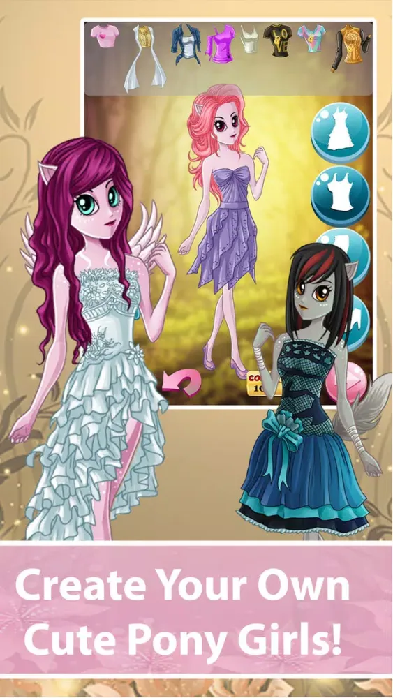 Pony Dress-up : Game For Girl স্ক্রিনশট