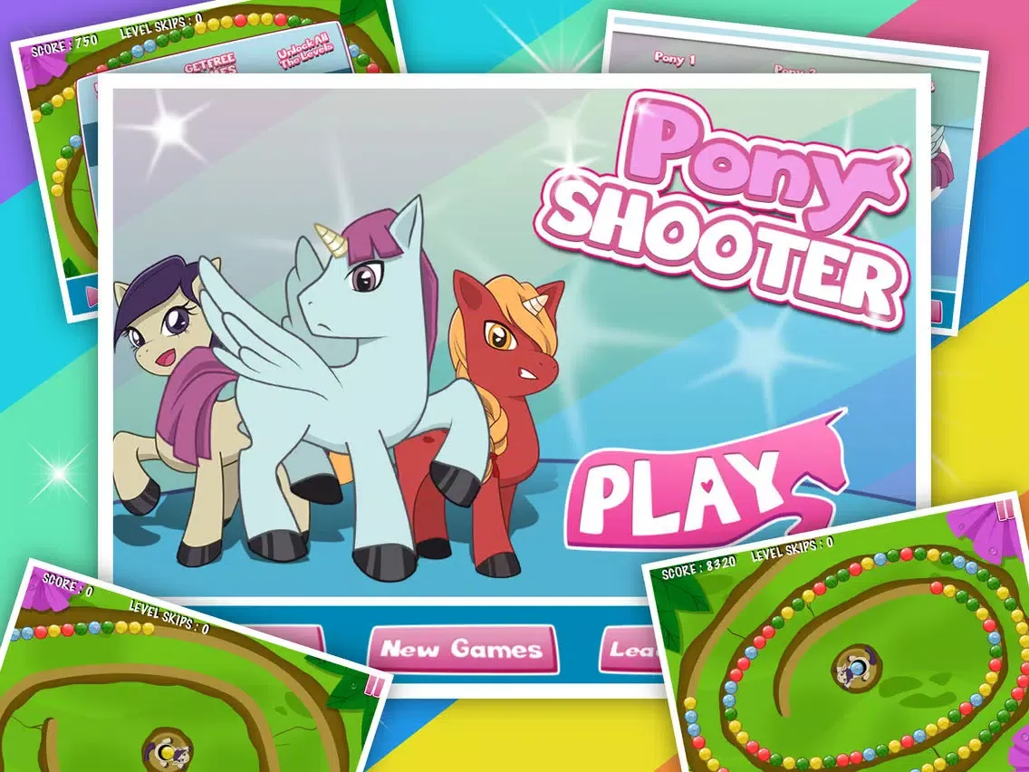 Screenshot di Pony Shooter Blitz : Equestria Magic Bubble Game iPad 