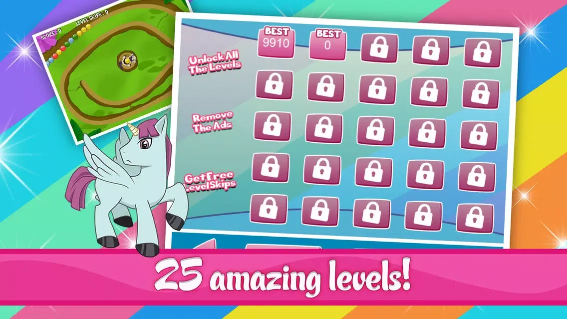 Screenshot di Pony Shooter Blitz : Equestria Magic Bubble Game