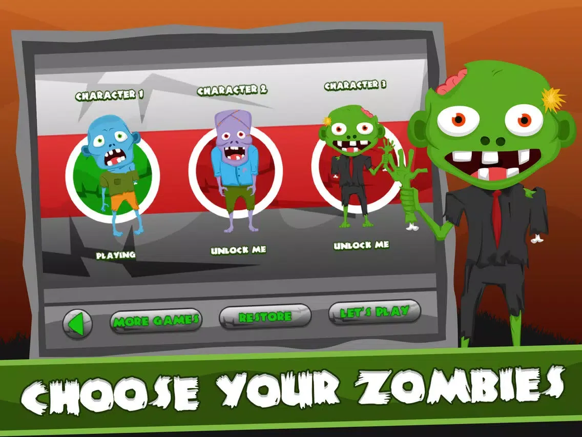 Zombie Shooter : Monsters Revenge iPad 应用截图