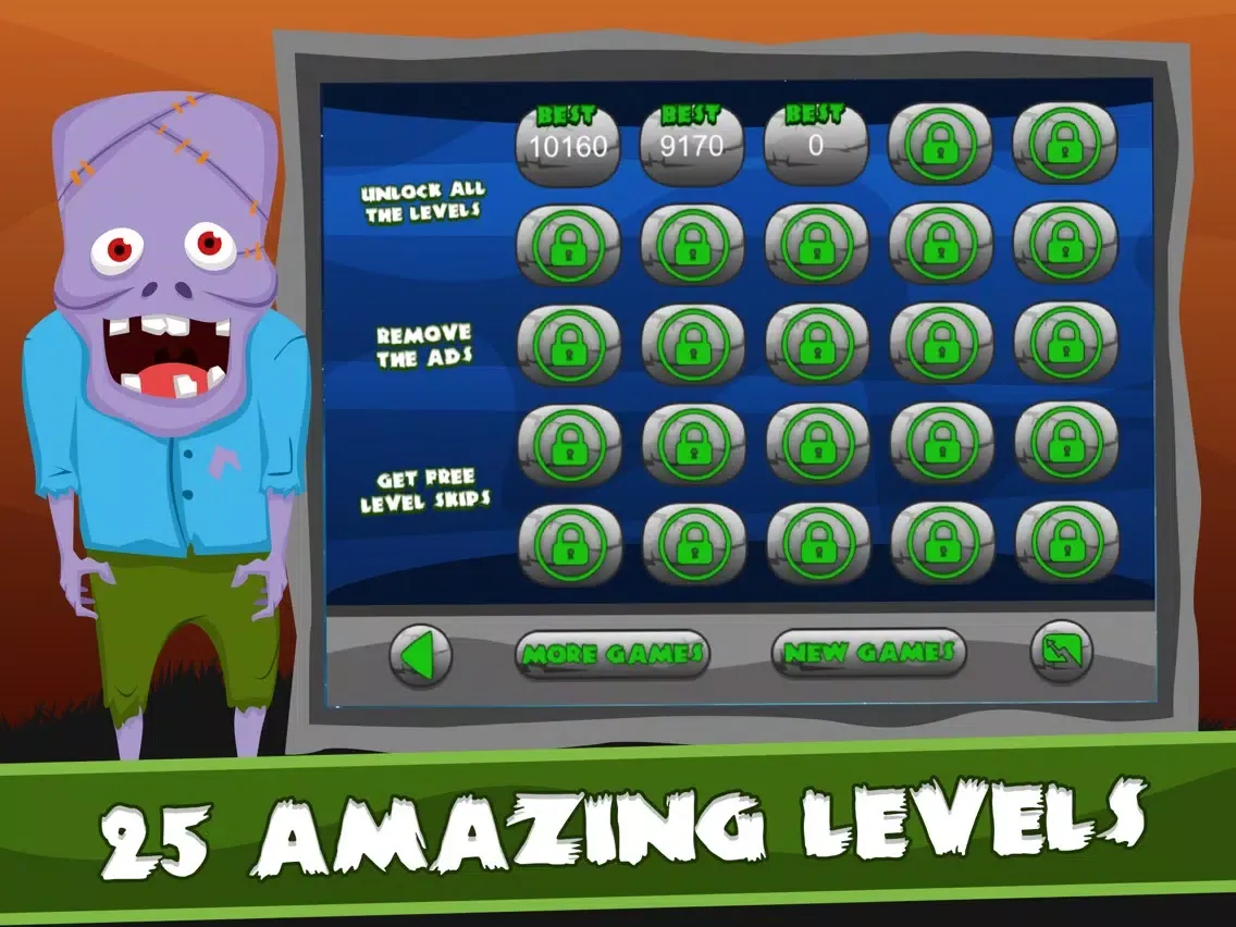 Zombie Shooter : Monsters Revenge iPad 应用截图