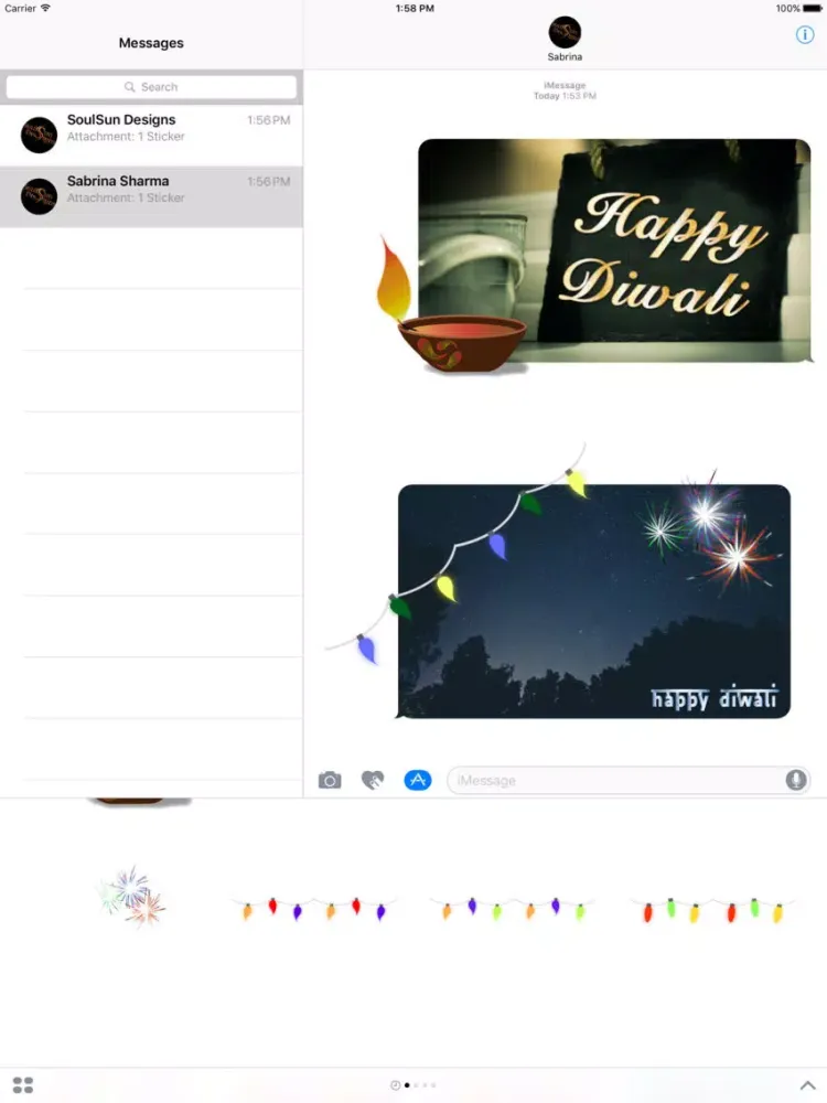 Diwali Lights iPad  Screenshots
