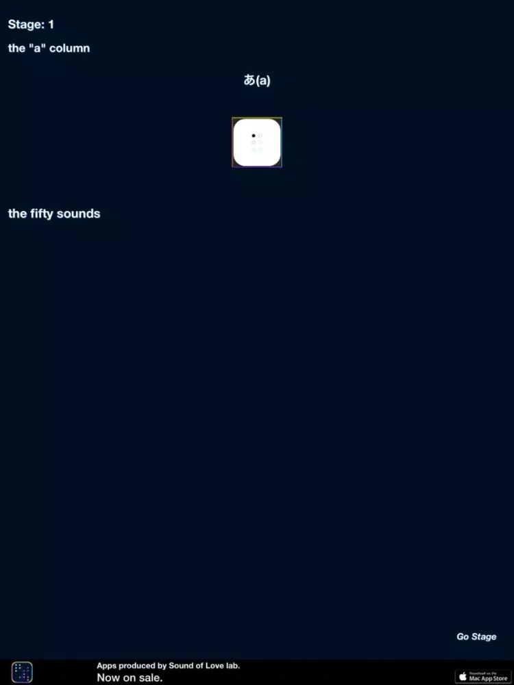Capturas de tela do The Japanese Braille Master iPad 