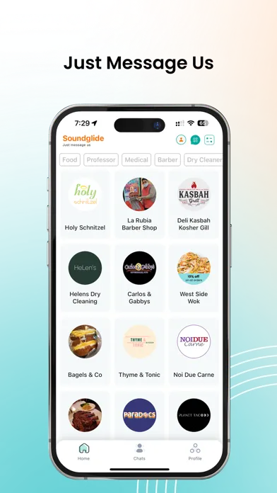 Soundglide - Just message us应用截图