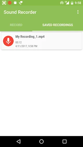 Capturas de pantalla de Sound Recorder Voice Recorder 