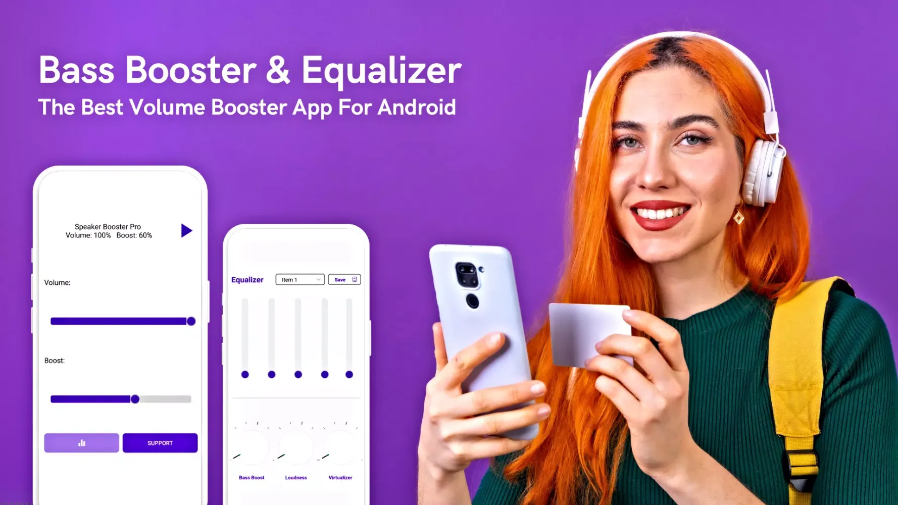 Capturas de pantalla de Headphone Volume Booster