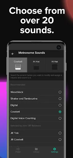The Metronome by Soundbrenner Ekran Görüntüleri