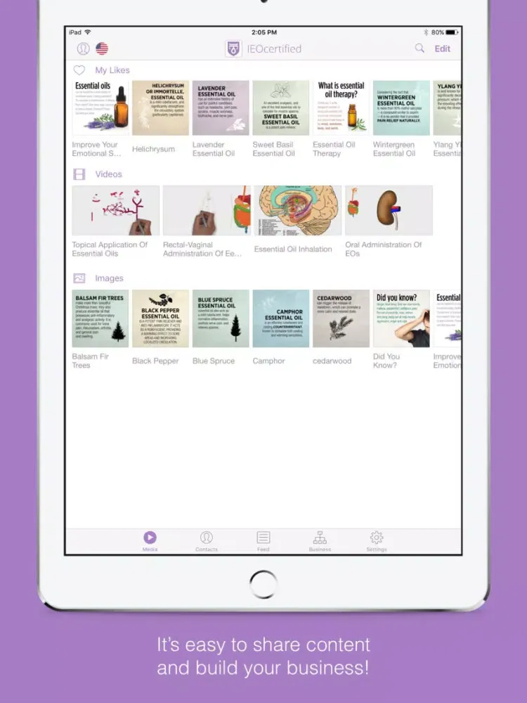 IEO Certified iPad  Ekran Görüntüleri