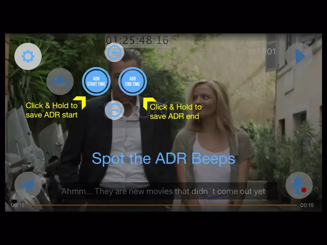 PhADR ADR for Actors iPad 應用截圖