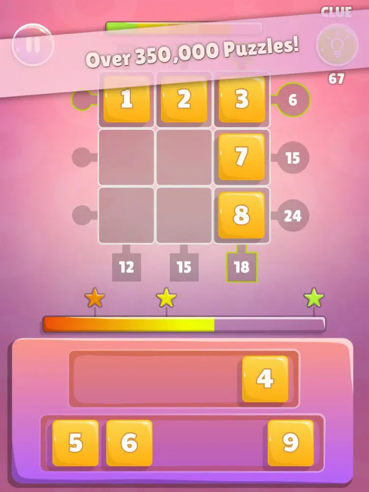 Tangkapan skrin 9 Tiles Puzzle iPad 