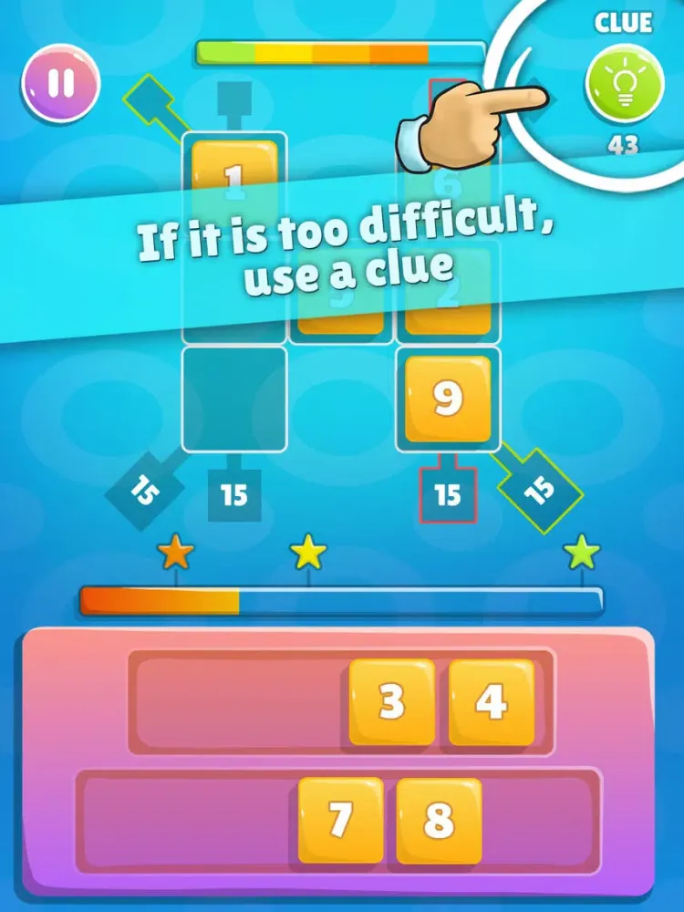 Tangkapan skrin 9 Tiles Puzzle iPad 