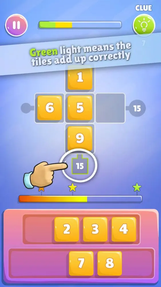 Tangkapan skrin 9 Tiles Puzzle