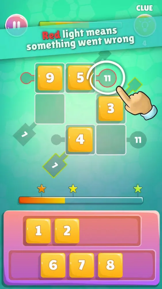 Tangkapan skrin 9 Tiles Puzzle