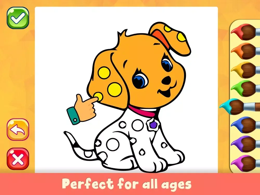 Easy Coloring for Fun iPad  スクリーンショット