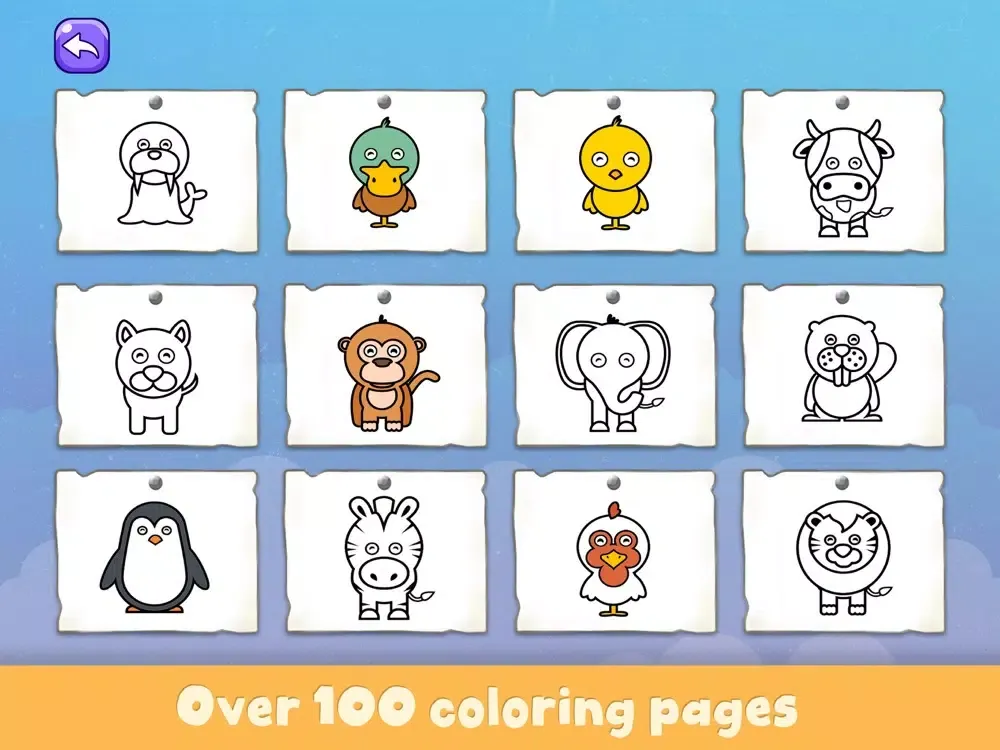 Easy Coloring for Fun iPad  スクリーンショット