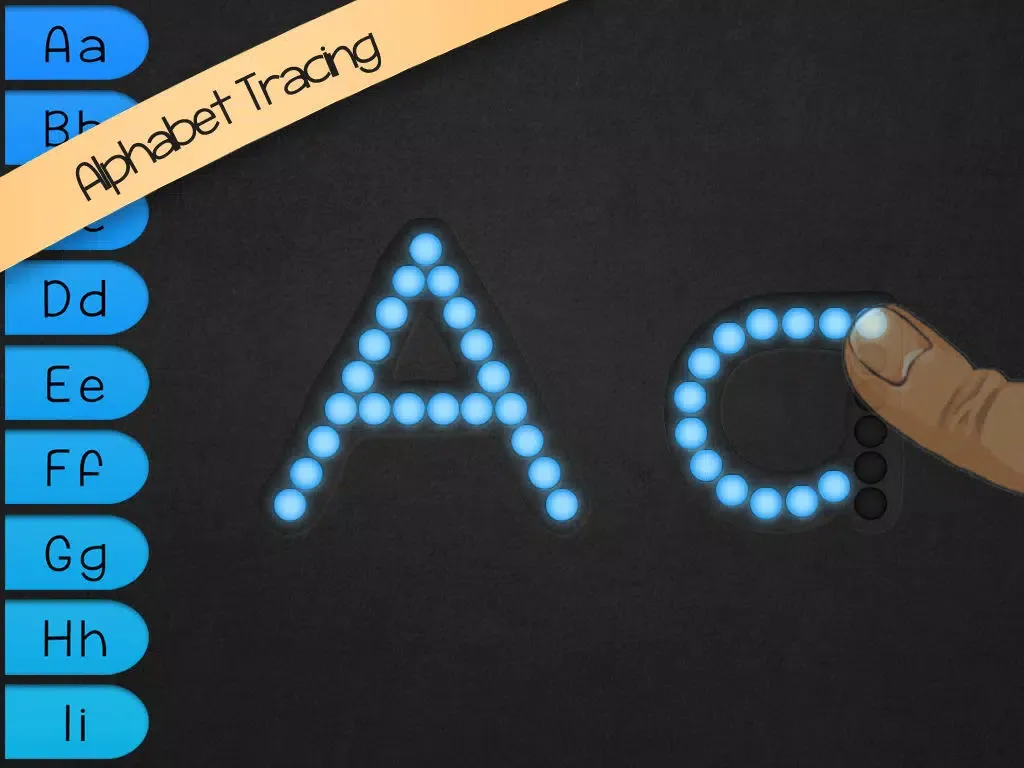 Tangkapan layar Trace the Alphabet and More! iPad 
