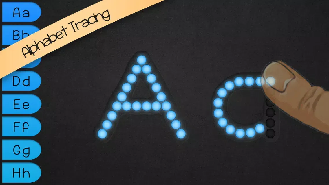 Tangkapan layar Trace the Alphabet and More!