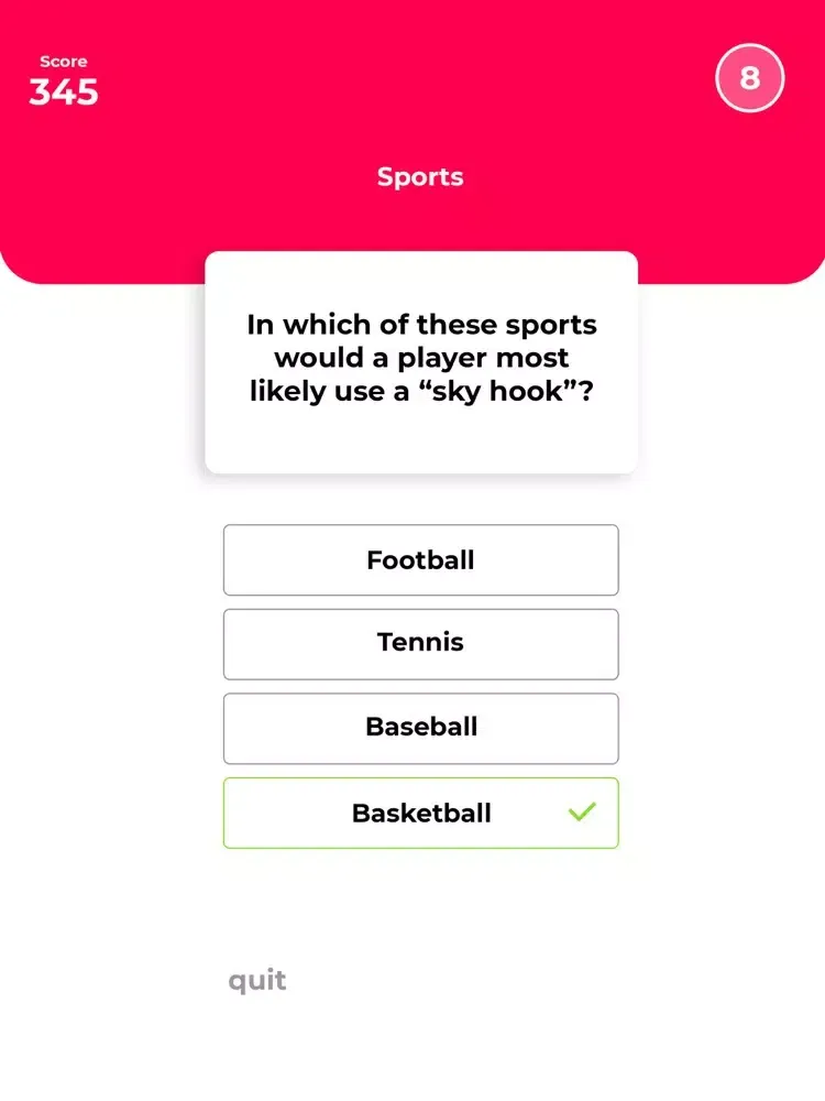Screenshot di Trivia Smarty Pants iPad 
