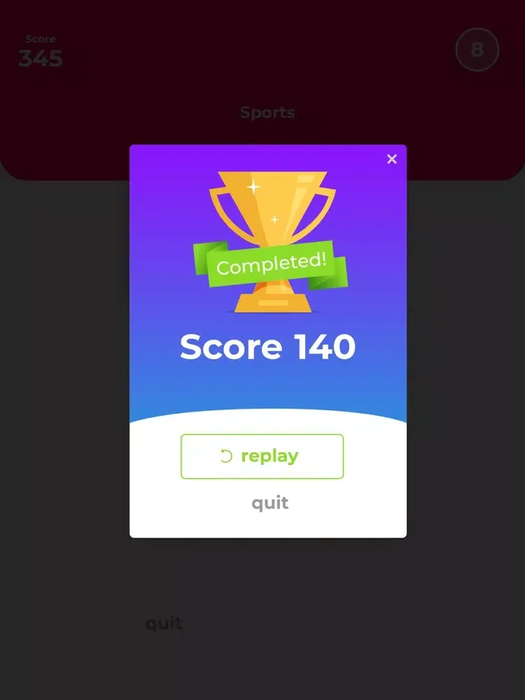 Screenshot di Trivia Smarty Pants iPad 