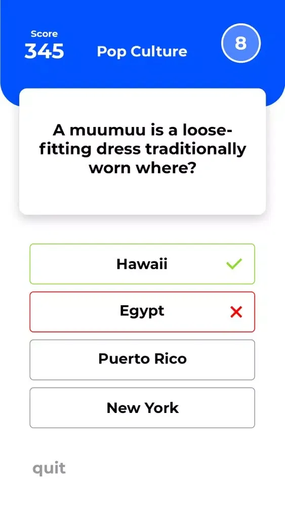 Screenshot di Trivia Smarty Pants