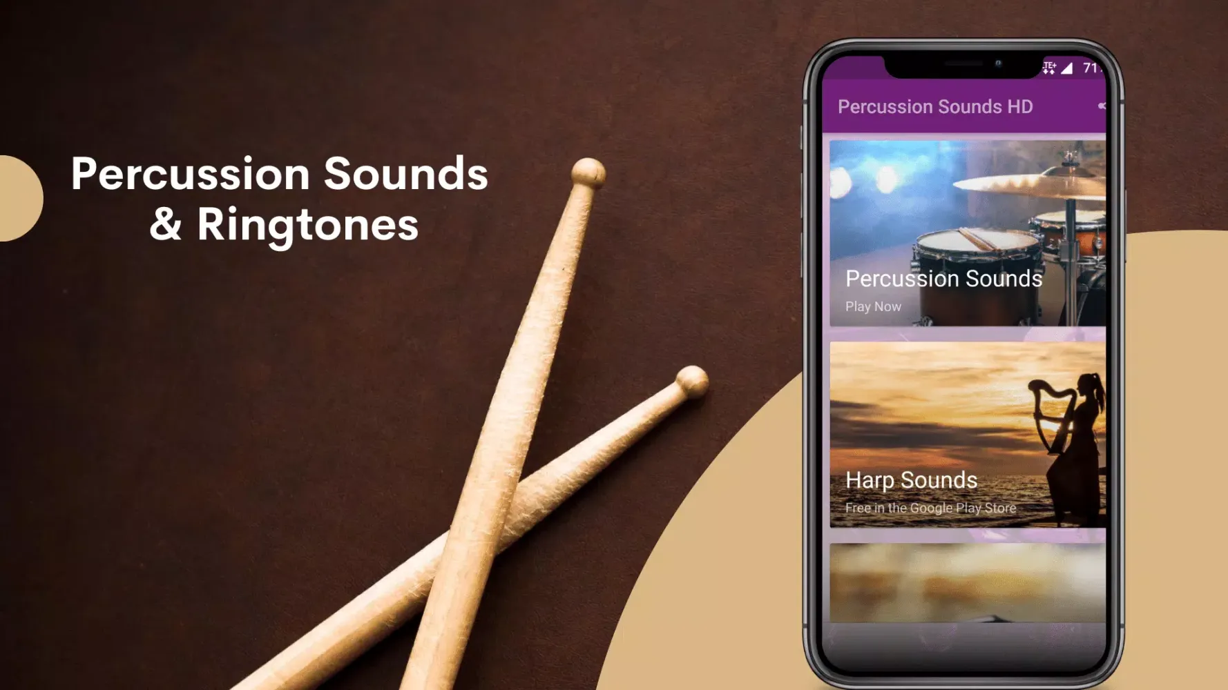 Percussion Sounds سکرین شاٹس