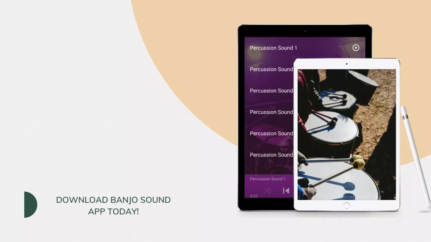 Percussion Sounds سکرین شاٹس