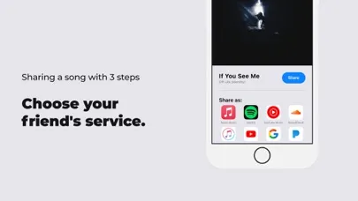 Tangkapan layar SoundLink: Music Sharing