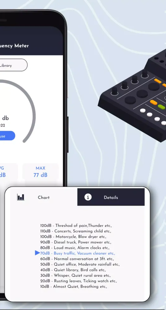 Capturas de pantalla de Sound Meter