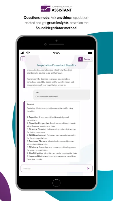 ภาพหน้าจอของ Sound Negotiator