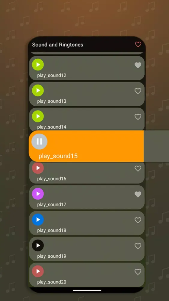 Tangkapan layar Chipmunk: Sounds & Ringtones
