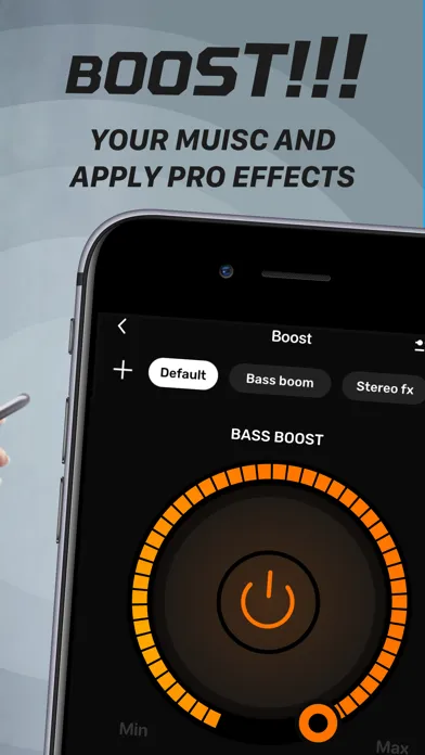 Volume Bass Booster-Equalizer+ 스크린샷