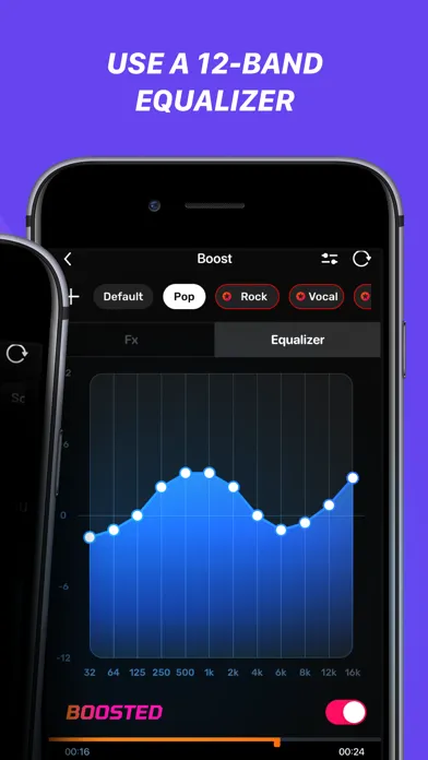 Volume Bass Booster-Equalizer+ 스크린샷